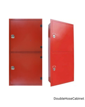 Safeco Double Cabinet Door – Recessed Mounted, Full Stainless Steel (160x80x34)
