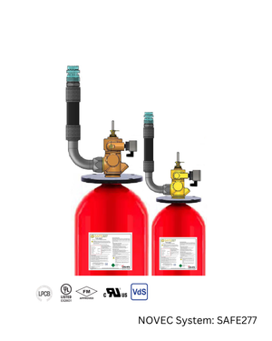 SAFE227 Clean Agent Fire Suppression System (HFC-227ea / FM-200)