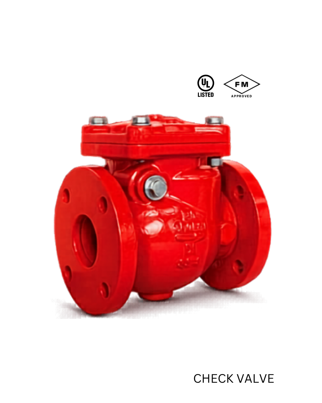 Sanflo Swing Check Valve — Grooved (SFL-SC-350-G)