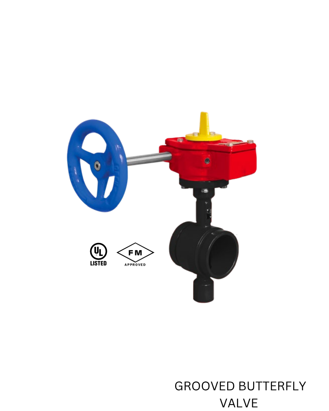 Sanflo Butterfly Valve — Grooved (SFL-BV-300-G)