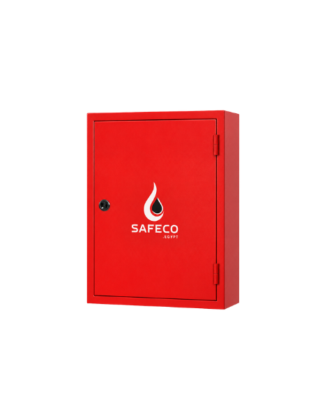 Safeco Single Fire Hose Cabinet  – Surface Mounted, Mild Steel (80×80×30)