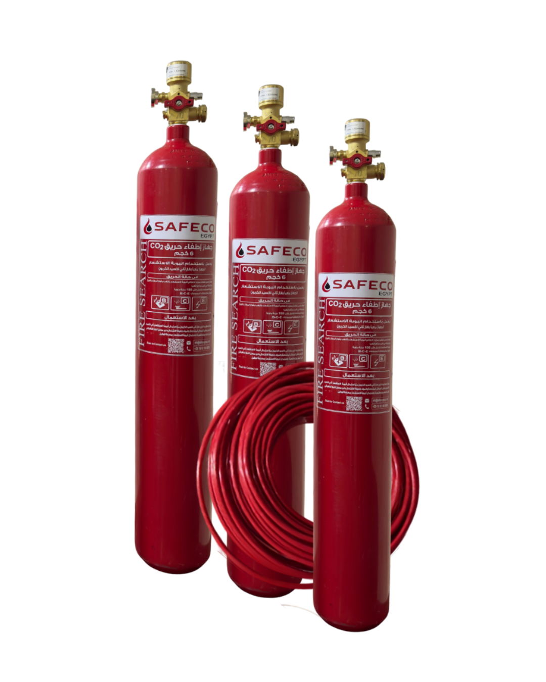 Safeco Fire Search Electrical Cabinet Suppression System — CO2
