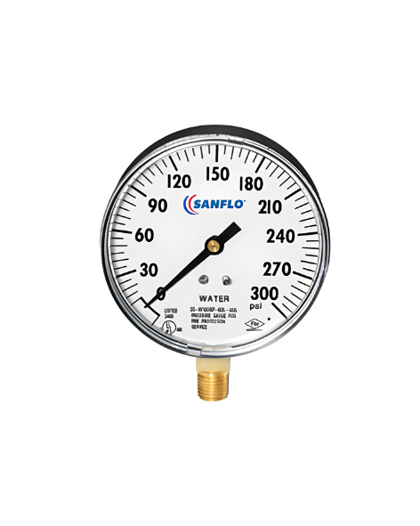Sanflo Fire Sprinkler Service Gauge (SFL-GAU-300-3.5)