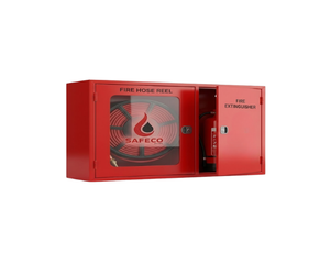 Safeco Horizontal Fire Hose Cabinet – Surface Mounted, Mild Steel (110x80x30)